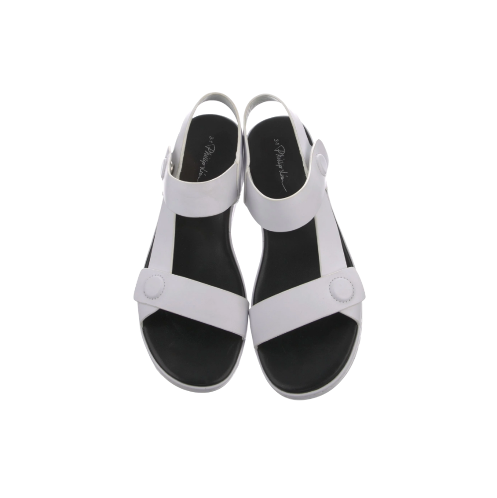 3.1 PHILLIP LIM Leather Sandals White Men's 8