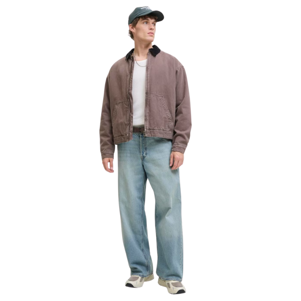 JACK & JONES Corduroy Collar Heavy Cotton Jacket M