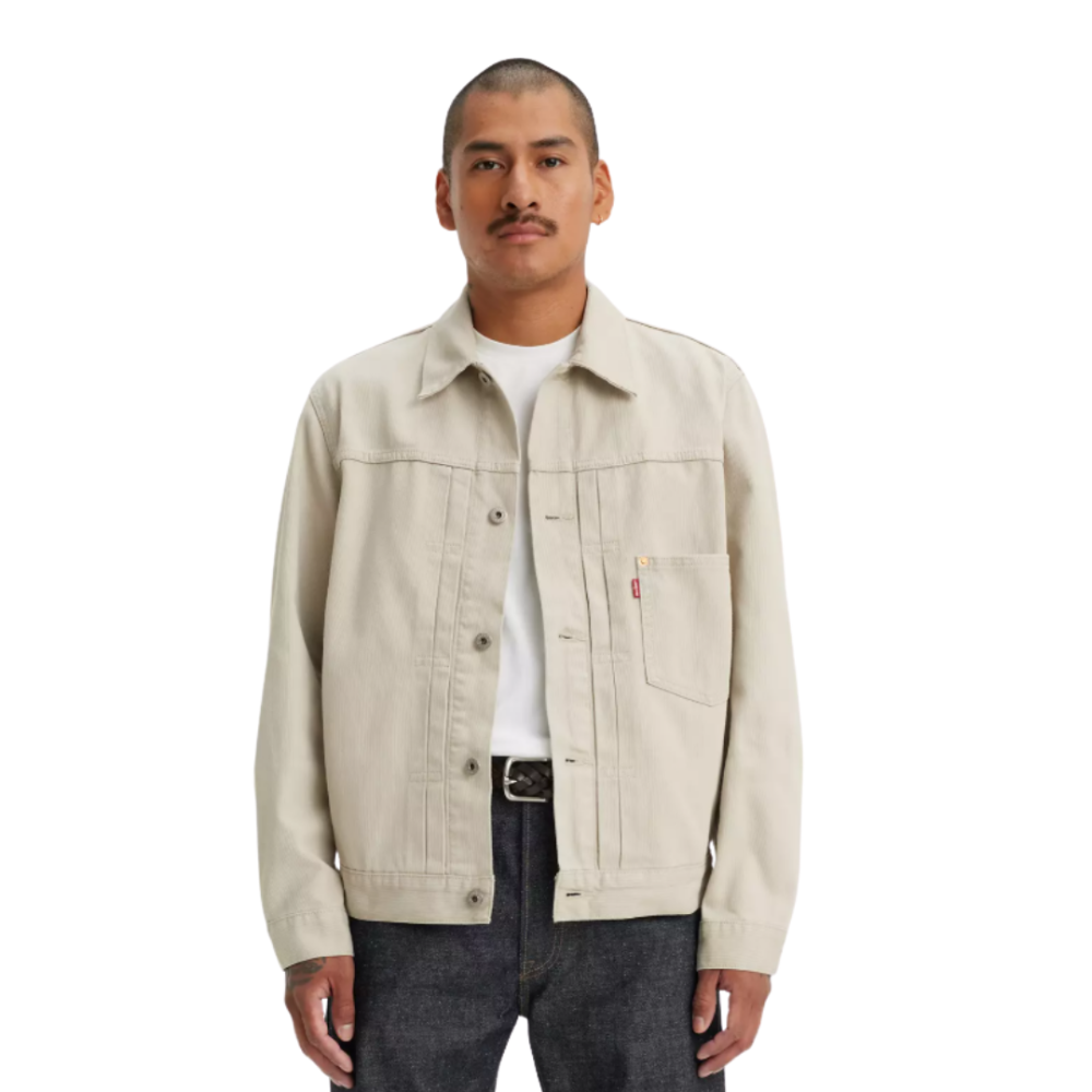 LEVI Relaxed Fit Type I Trucker Jacket Tan L