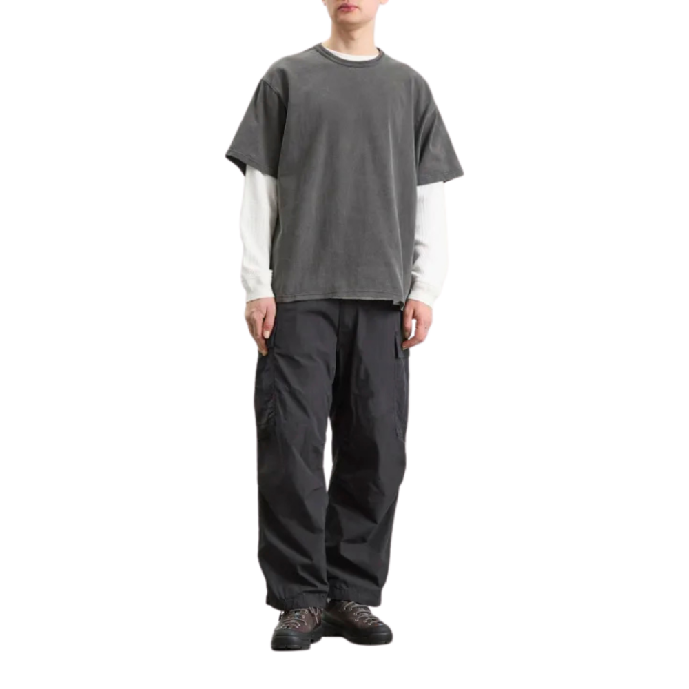 BEAMS Japan Big 6 Pocket Utility Cargo Pant Black