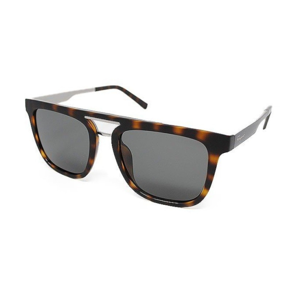 FERRAGAMO F879S-213 Double Bridge Havana Tortoise