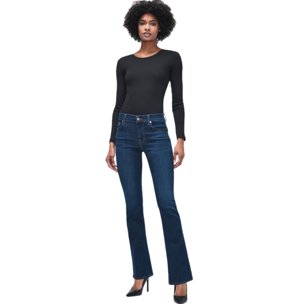 7 FOR ALL MANKIND Kimmie Dark Wash Bootcut 28
