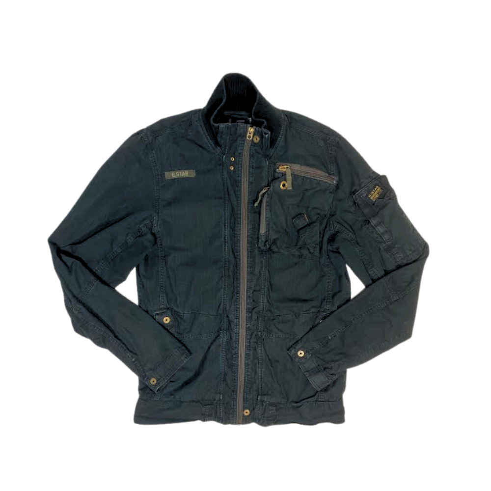 G STAR RAW Utility Ripstop Jacket Grey Large