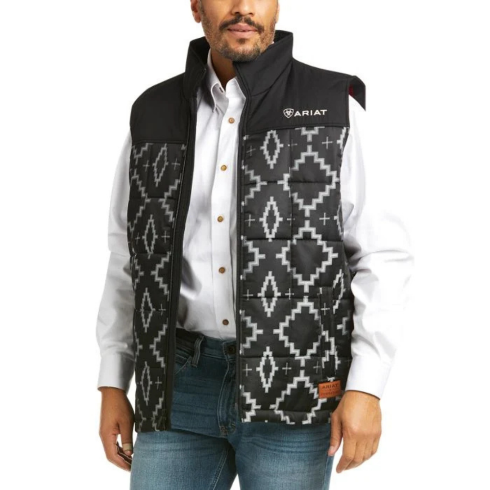 ARIAT x PENDLETON Crius Insulated Puff Vest Black L