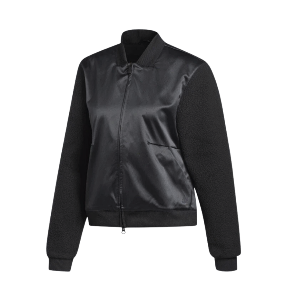 ADIDAS Hybrid Sherpa Sleeve Jacket Black Large