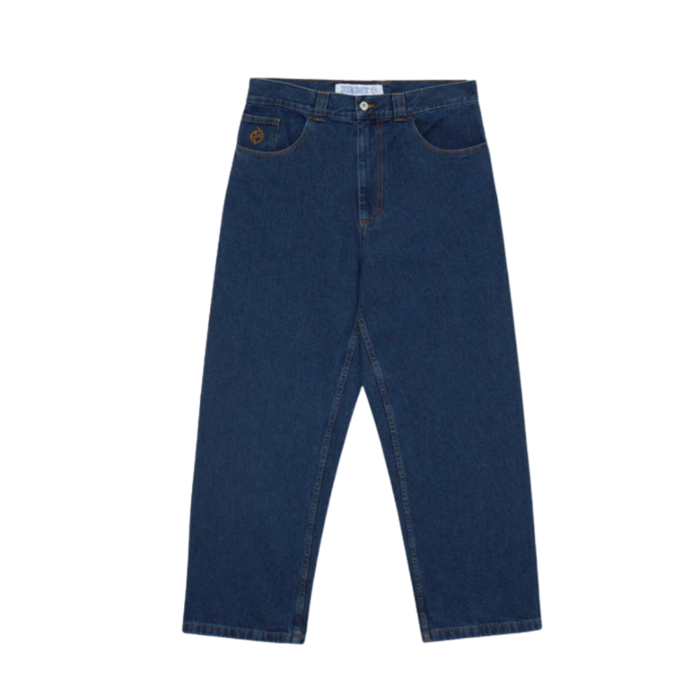 BIG BOY JEANS Baggy Tapered Wide Dark Wash 31