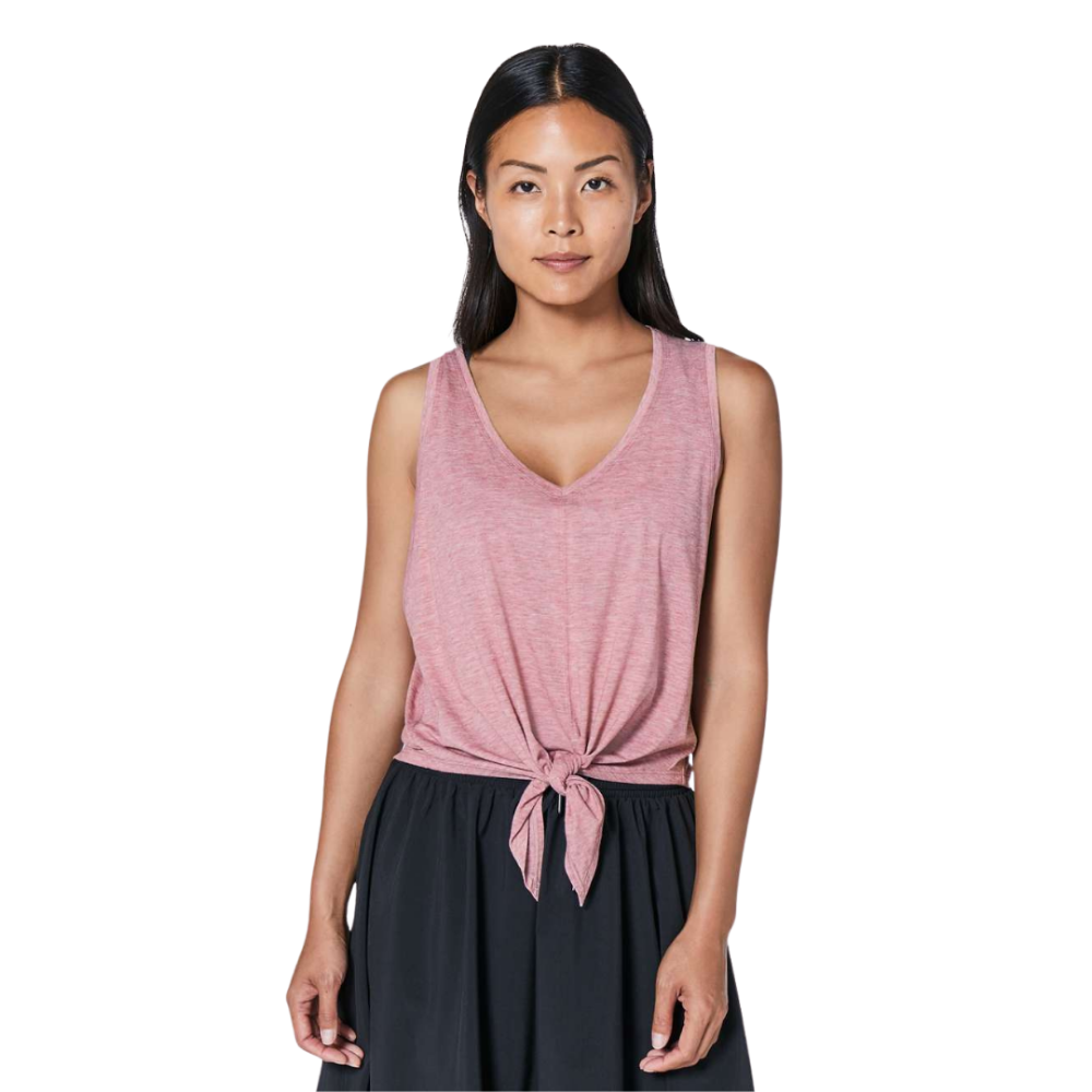 LULULEMON Knot Gonna Fly Tank Heathered Figue Pink S