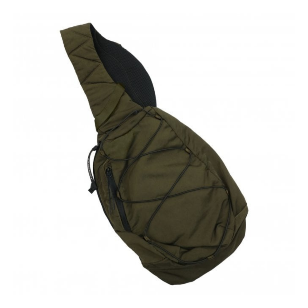 C.P. COMPANY Nylon B Crossbody Backpack Agave Green