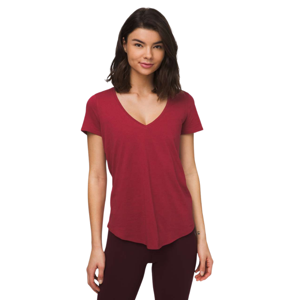 LULULEMON Love Vee Tee Prep Red M