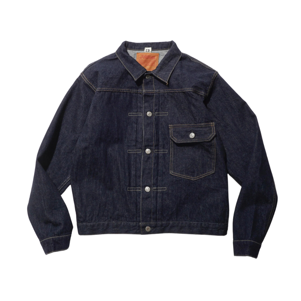 REDCLOUD 4TYPE 1 Selvedge Denim Jacket Indigo Large