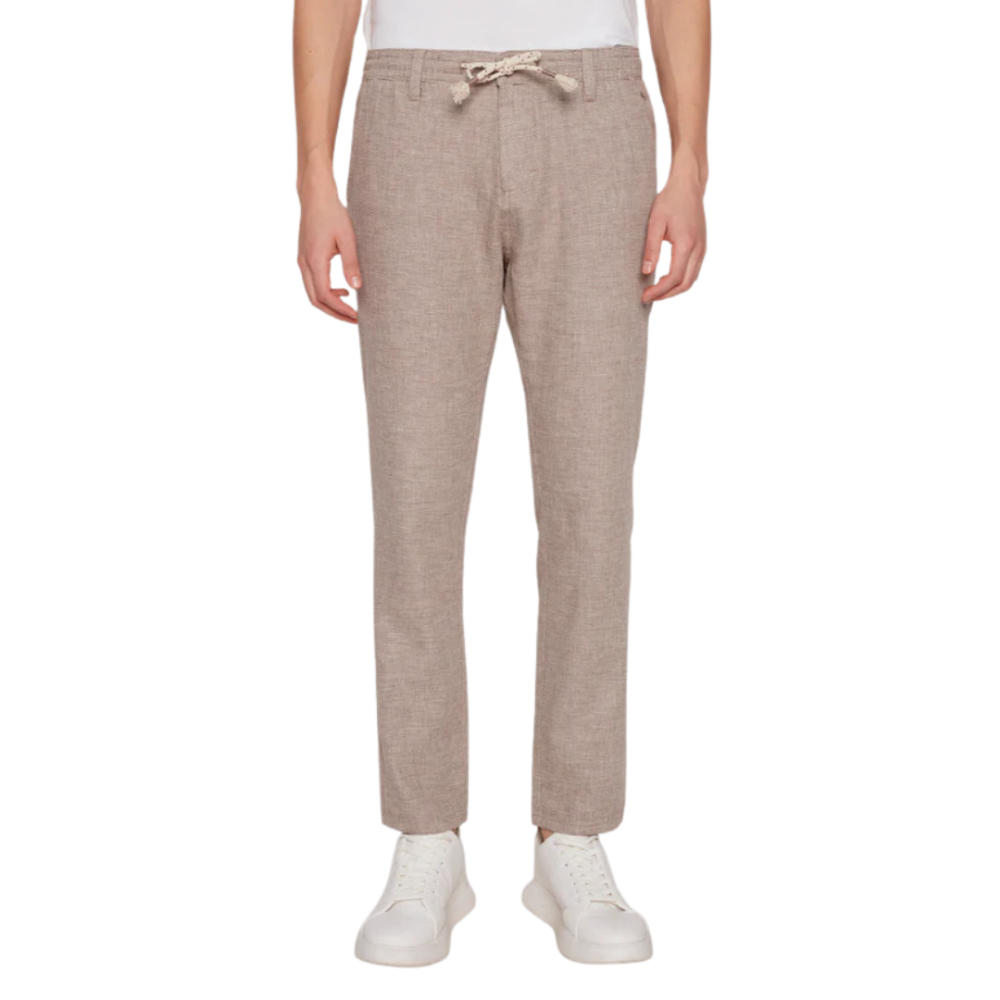 PROJEK RAW Drawstring Linen Pant Tabac 30