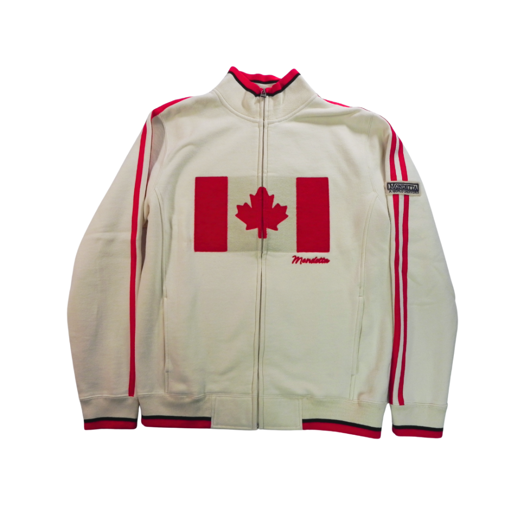 HUDSON BAY Canada 2010 Zip Up Hoodie White Large
