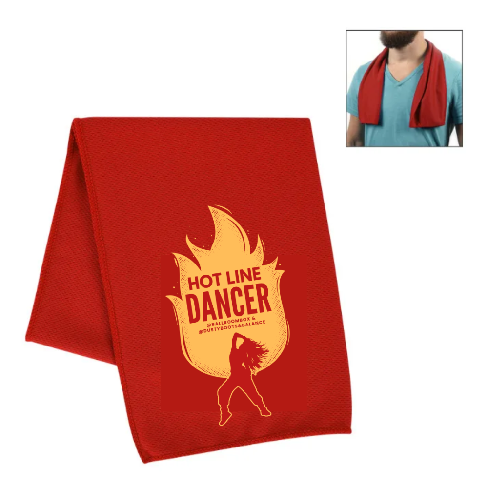 Line Dancer Cooling Towel