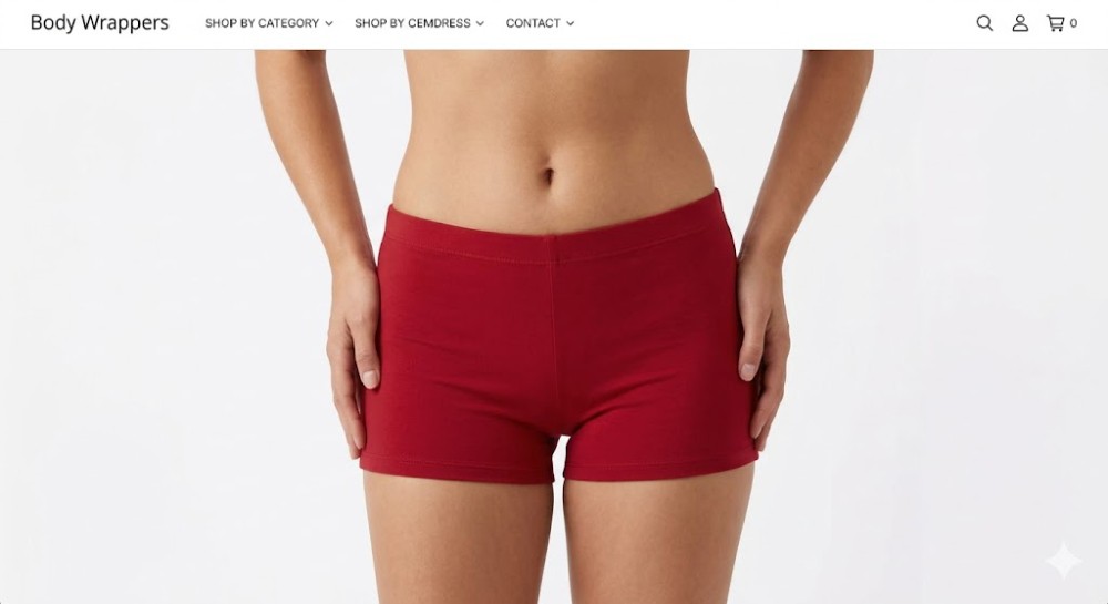 Dance Boyshorts - Red