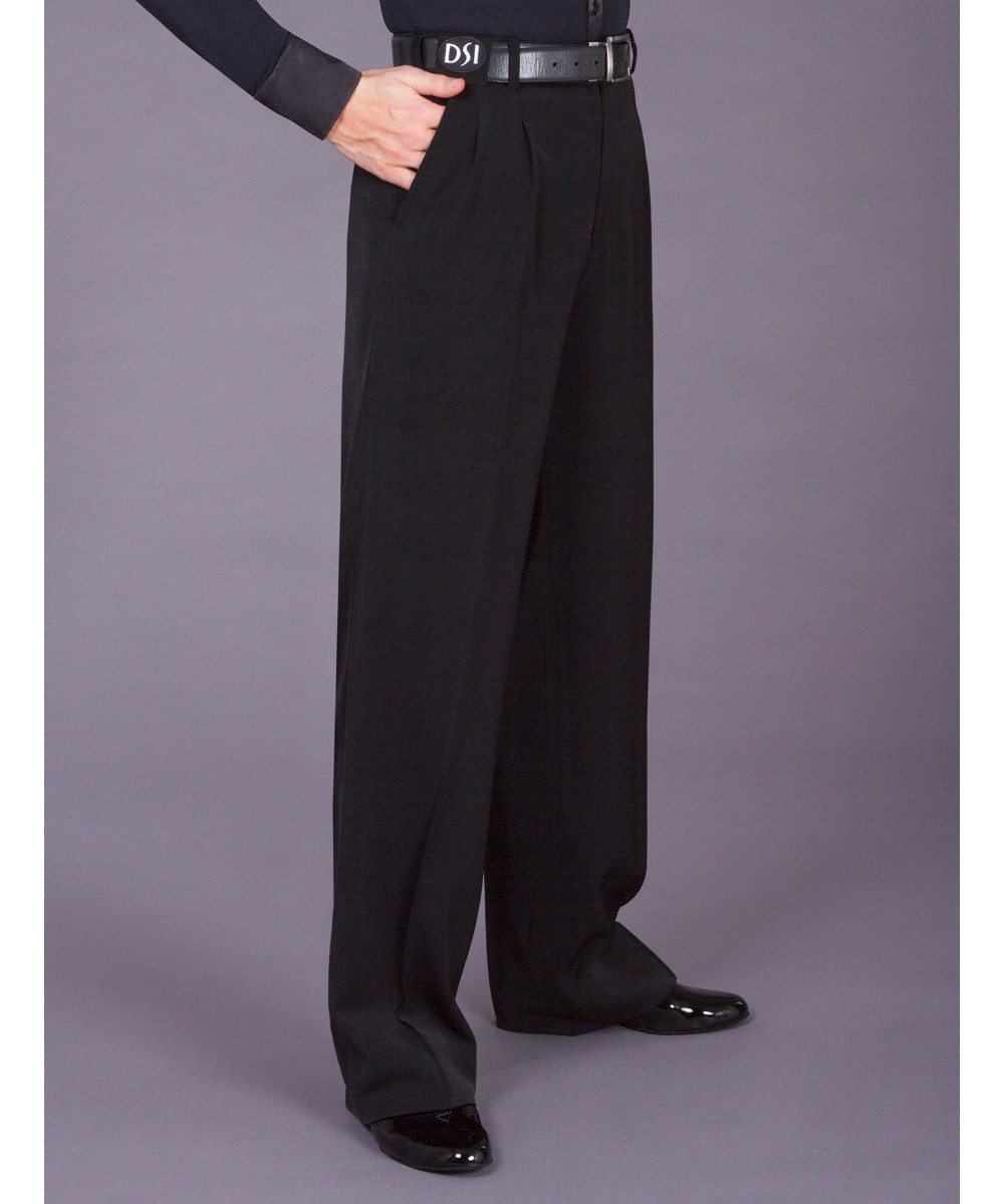 Men's Pleated Trousers with belt loops and pockets - DSi