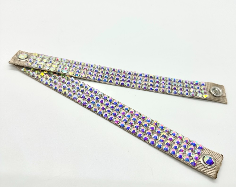 Bracelet Wrap 4 row varied colors - set of 2