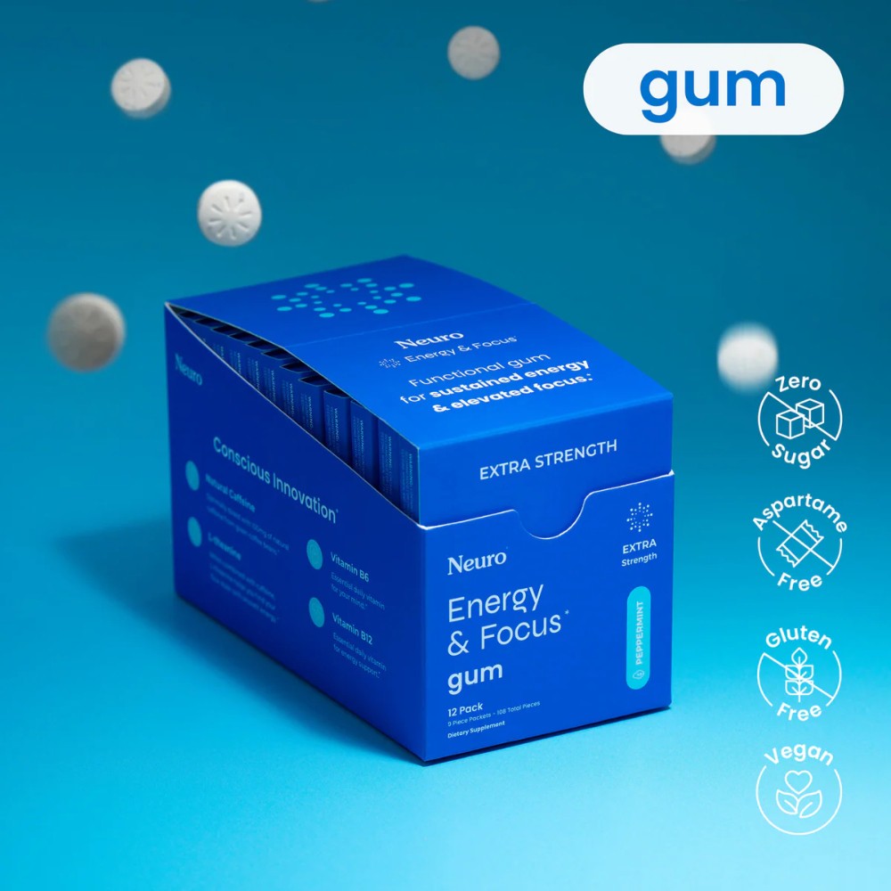 Neuro Mints Energy and Focus Extra Strength