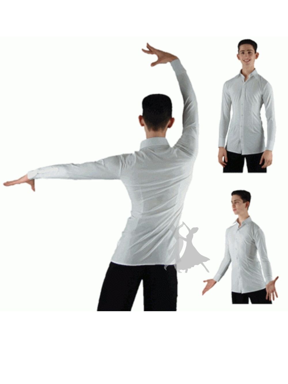 White Smooth shirt no briefs