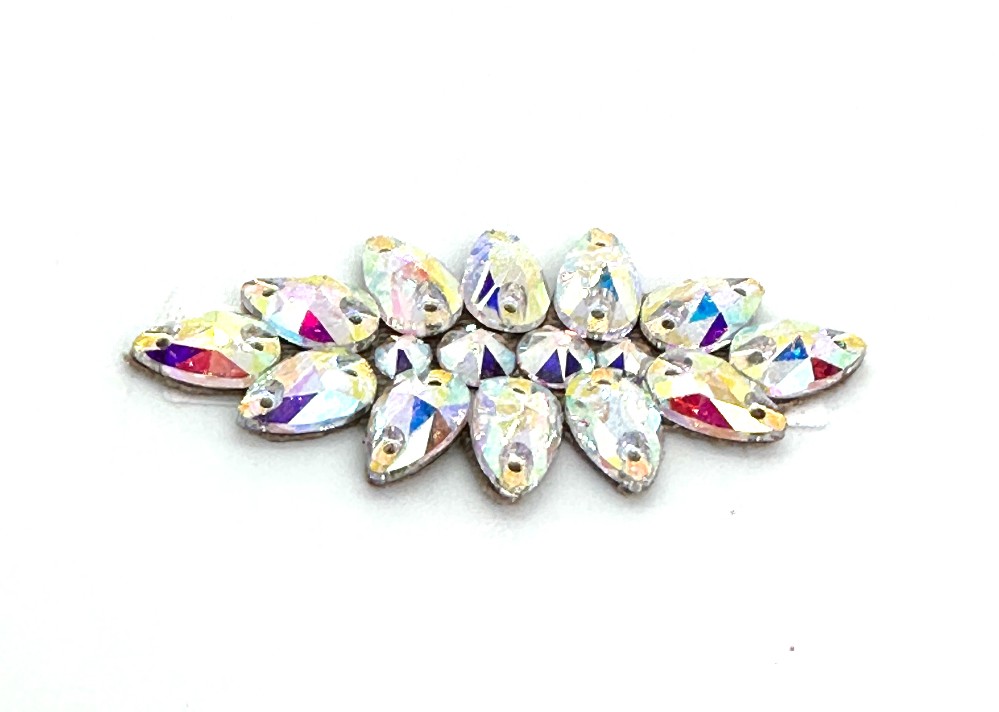 AB Crystal Hair Piece