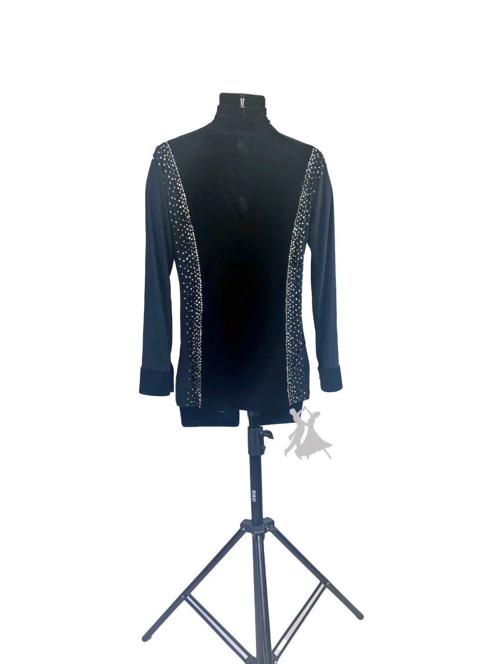 Alejandro Stoned Velvet Latin Shirt