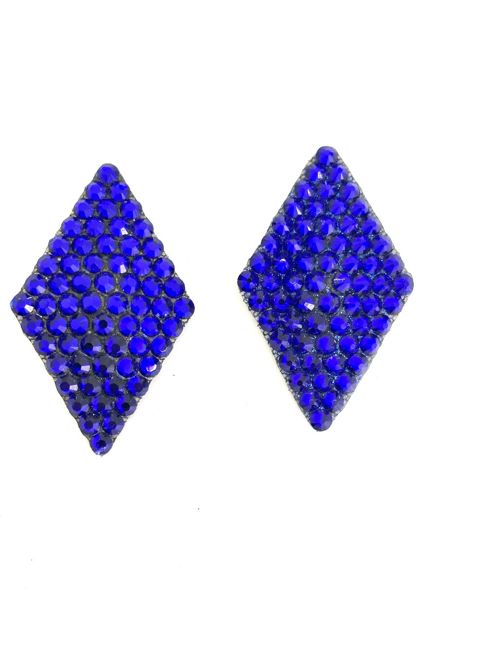 Crystal Hair Barrettes Diamond Shaped