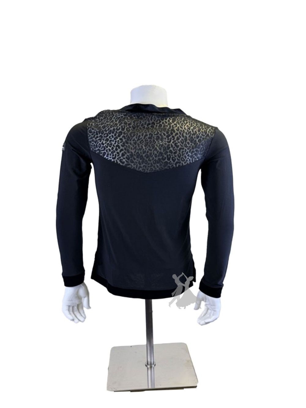 Raimundo - Men's Cheetah V Neck Dance Shirt