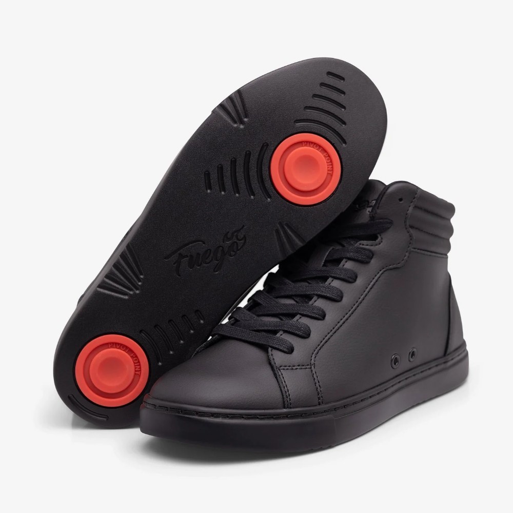 High-Top All-Black