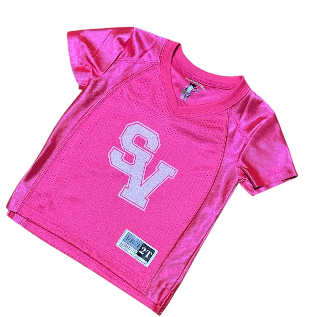 Smithson Valley SV Pink Out TODDLER Girl Jersey