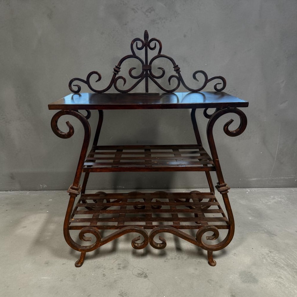 Three Tier Metal Shelf