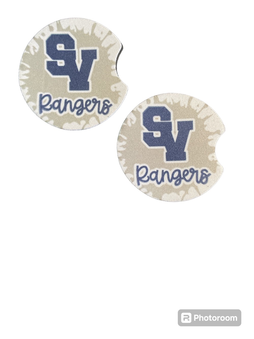 Smithson Valley SV Neoprene Car Coasters (Set of 2)
