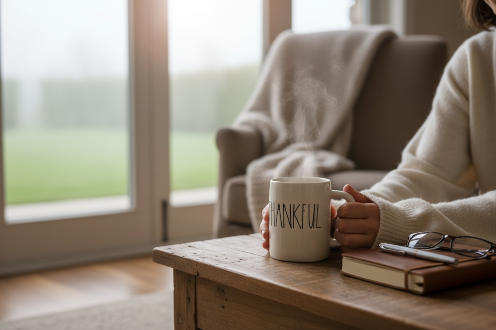 Rae Dunn Thanksgiving Coffee/Tea Mugs