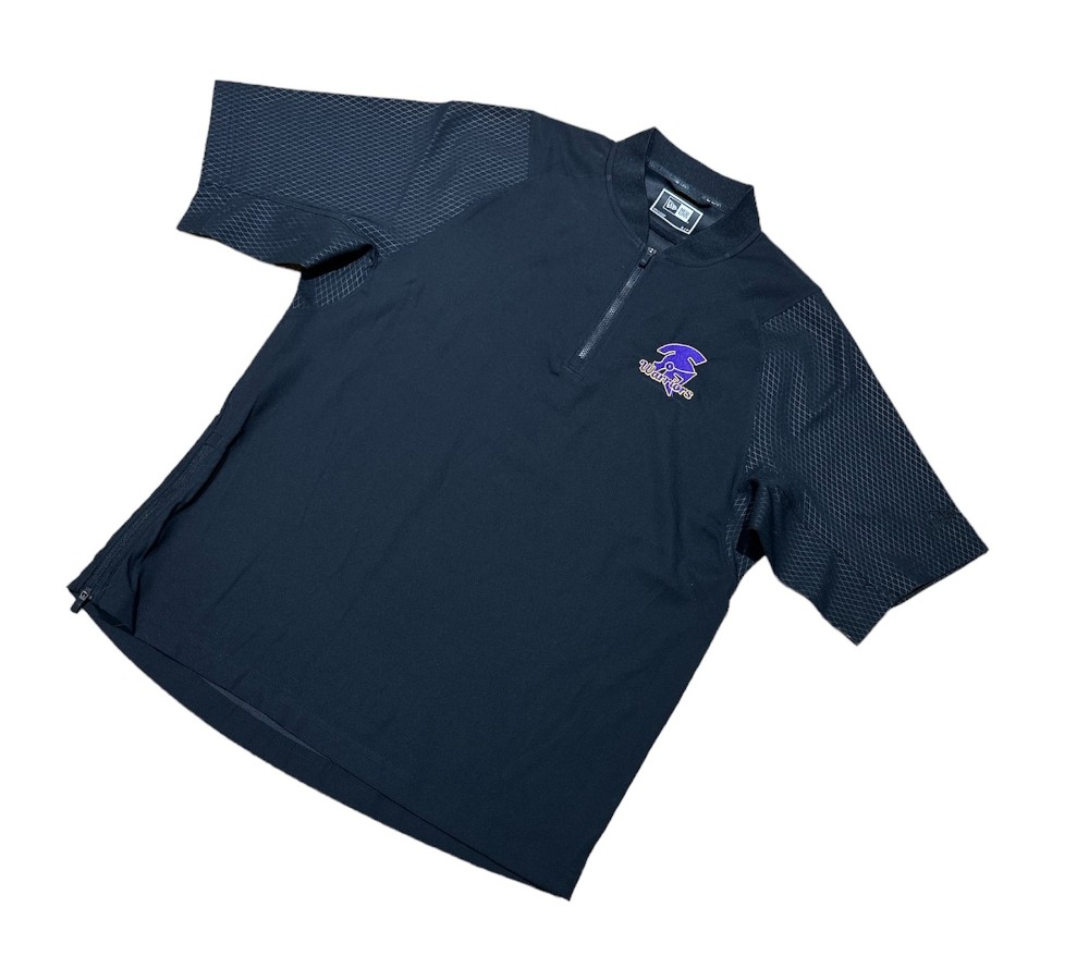 Pieper Warriors 1/4 Zip Cage Short Sleeve Shirt - DISCONTINUED