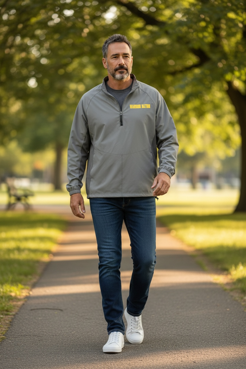 Smithson Valley 1/4 Zip Long Sleeve Overshirt/Jacket