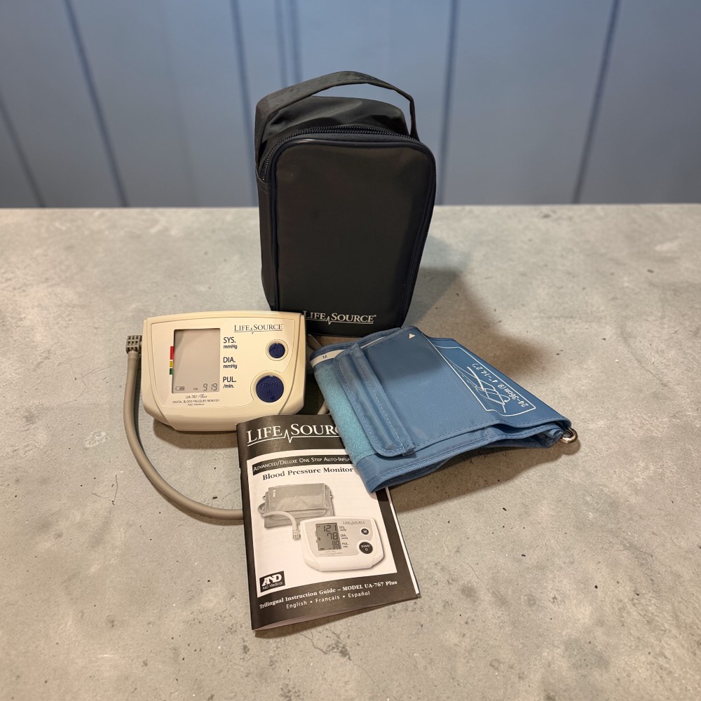 Life Source UA-767 Plus Upper Arm Blood Pressure Monitor Kit