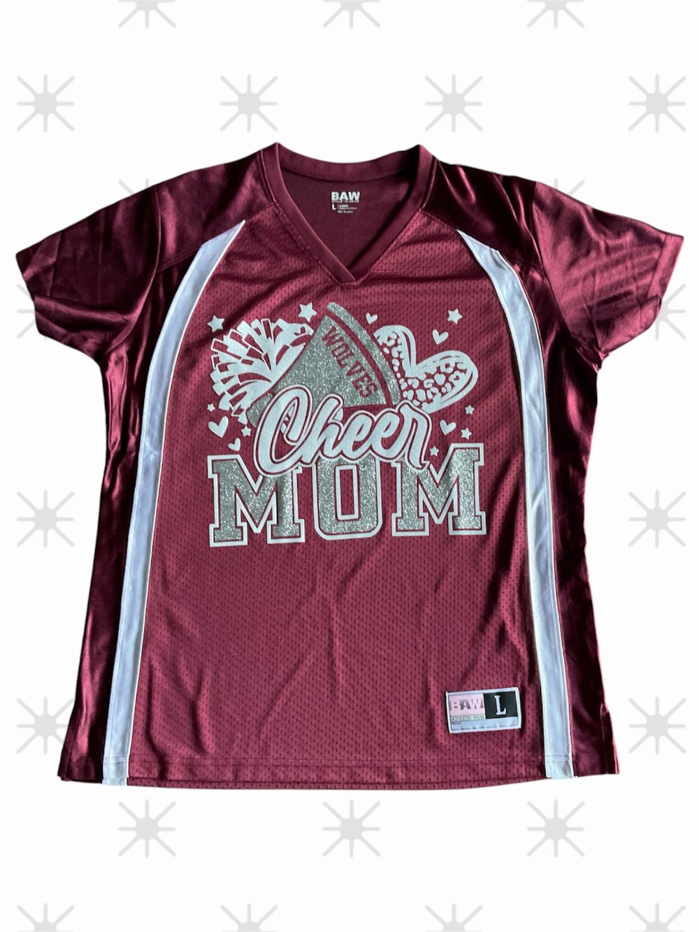 Davenport Wolves Cheer Mom Jersey