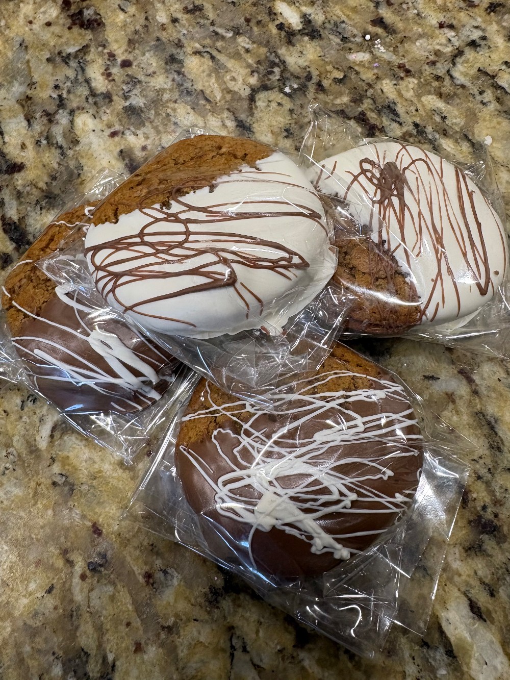 Chocolate Dipped Oatmeal Cream Pies