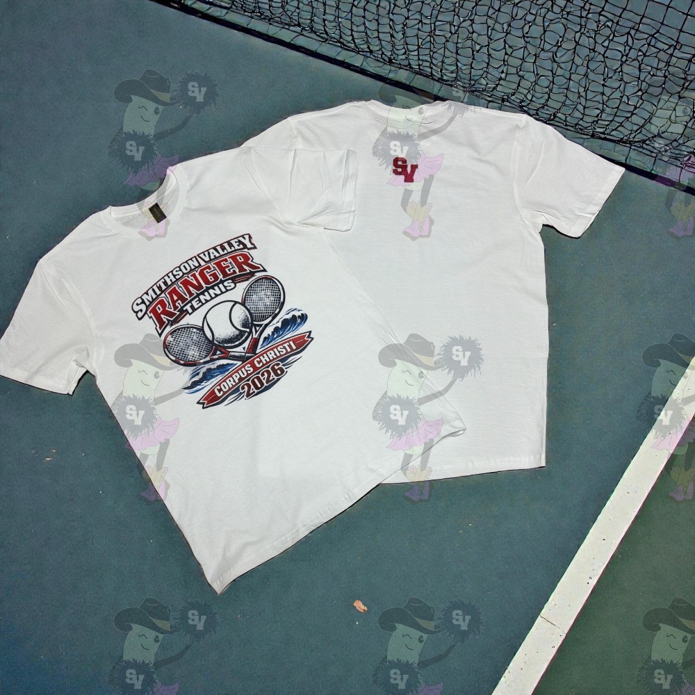 2026 Smithson SV Rangers Tennis Spring Fling Tournament Tee