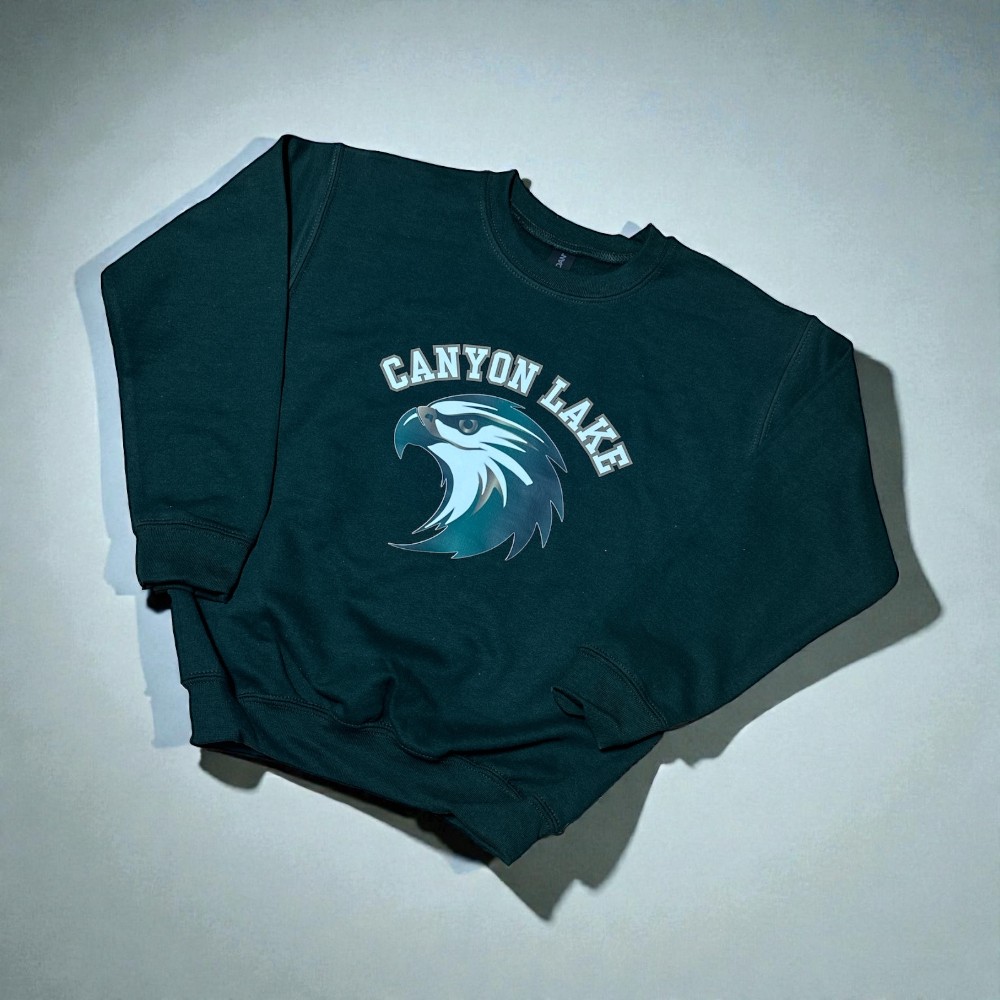 Canyon Lake Hawks Youth Core Fleece Crewneck
