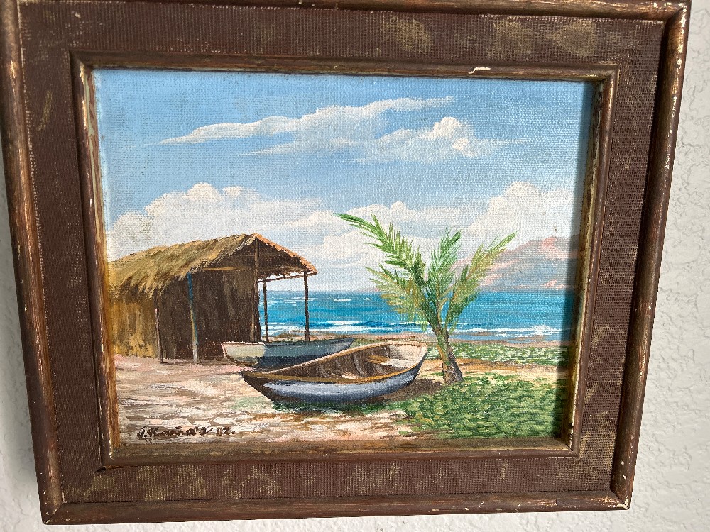 Signed Original Oil Painting On Canvas 12”x15”