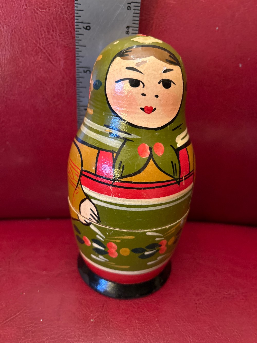 Six-inch 5 Russian Matryoshka nesting dollA