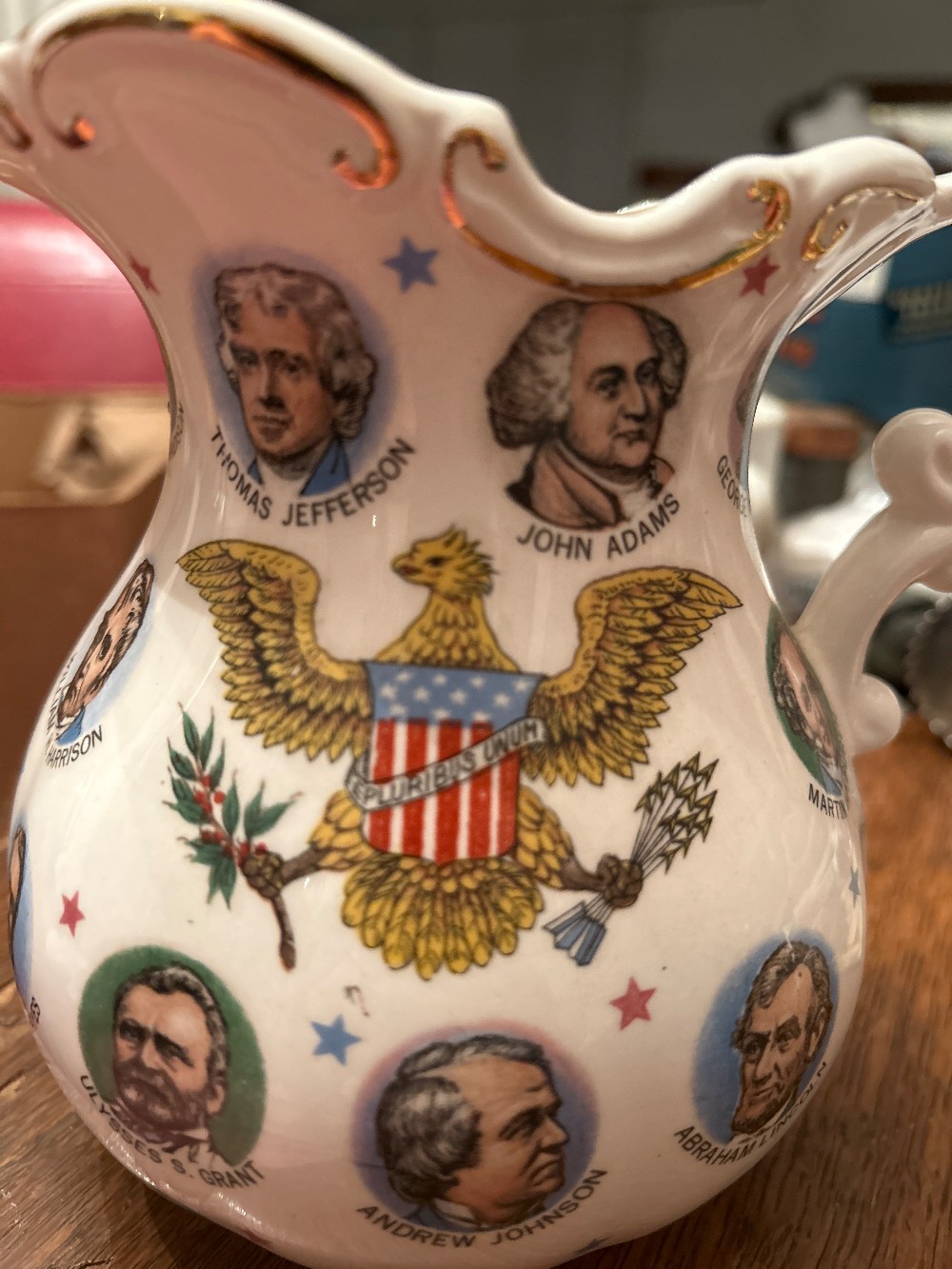 1965 Chadwick-Miller Pitcher US Presidents