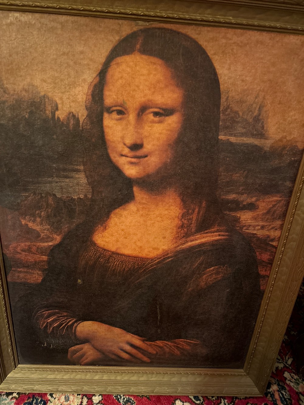 Mona Lisa - Leonardo da Vinci 21”x30”