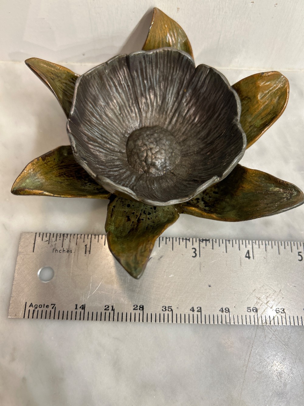 Signed MCCLELLAN BARCLAY ART NOUVEAU LOTUS