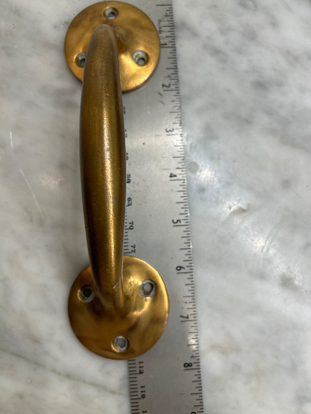 Antique Solid Brass Door Handle Hardware