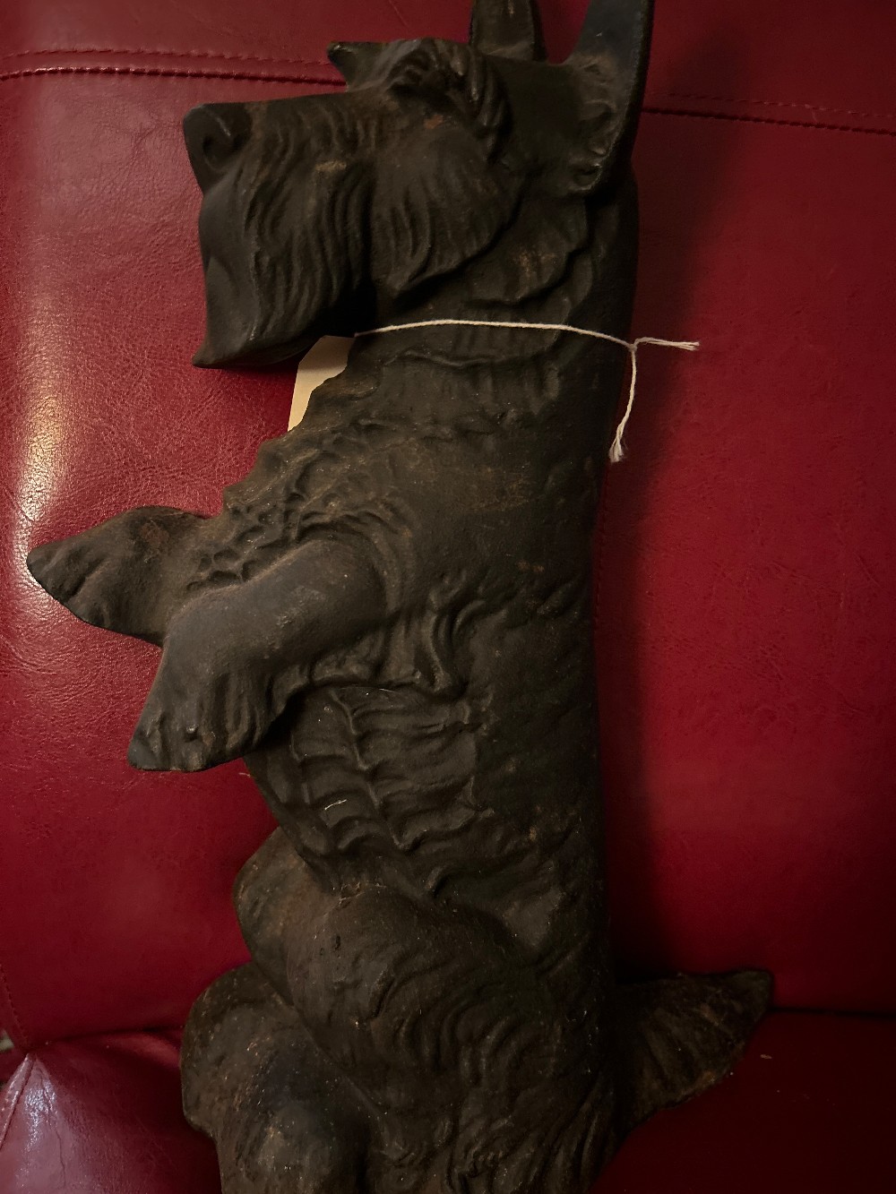 15” Cast Iron Scottie Doorstop