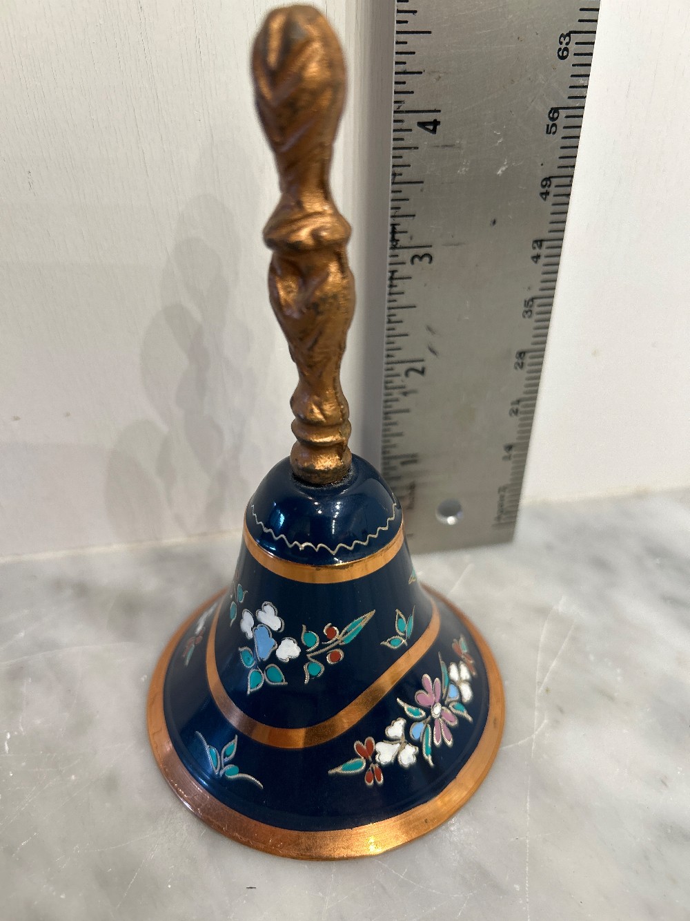 4 1/2”Cloisonné Enamel Bell