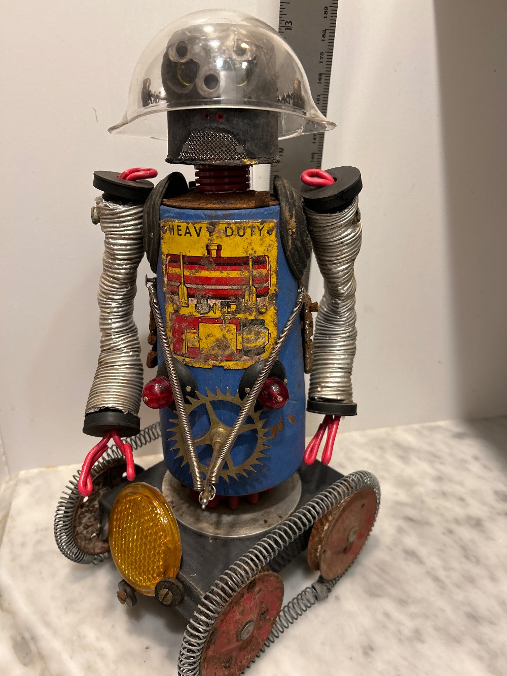 12” “Creeper” Robot-Signed Kent Greenbaum