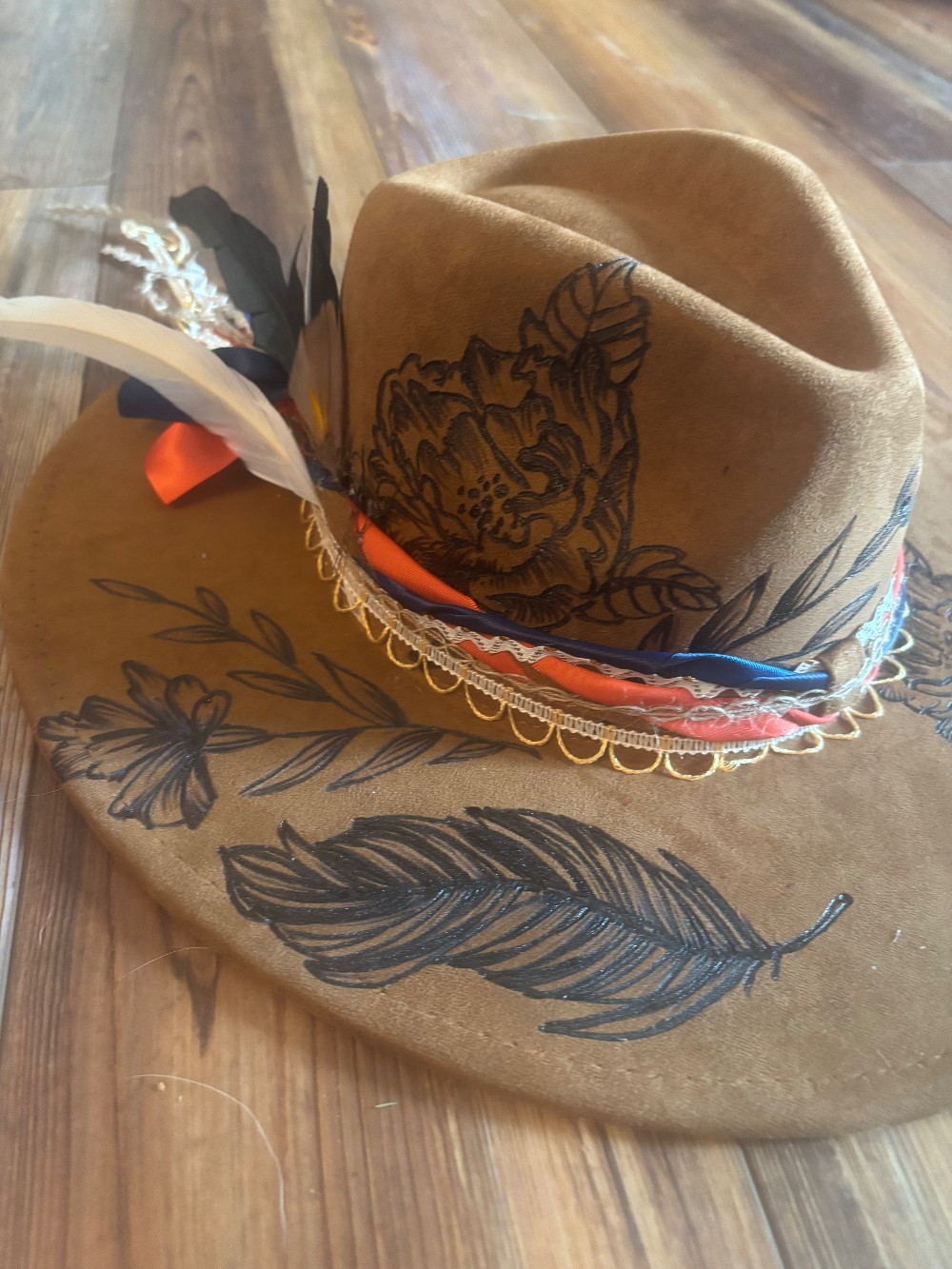 Brown Cowgirl Hat