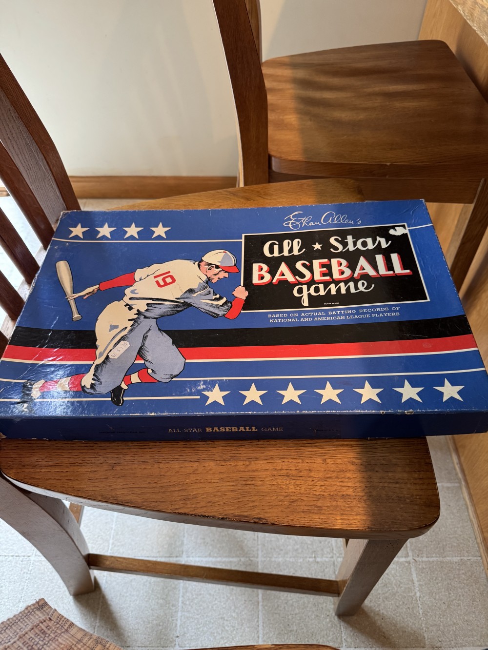 Ethan Allen's All Star Baseball Game. Vintage d1941