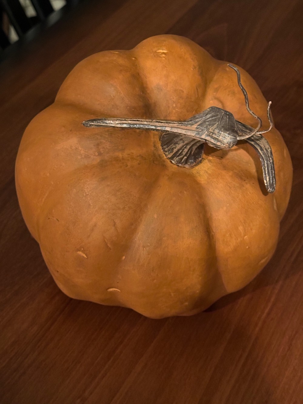 Faux pumpkin